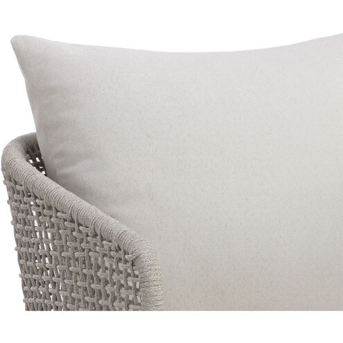 Capri Drift Brown / Palazzo Cream Outdoor Dining Armchair